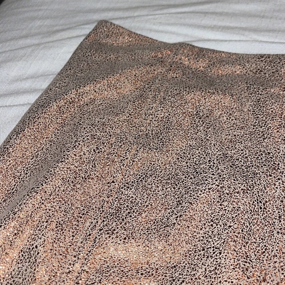 free people // modern femme vegan metallic mini skirt - Picture 6 of 12